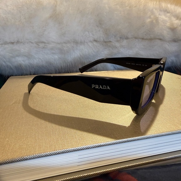 Prada Black and Purple Sunglasses - Picture 4 of 6